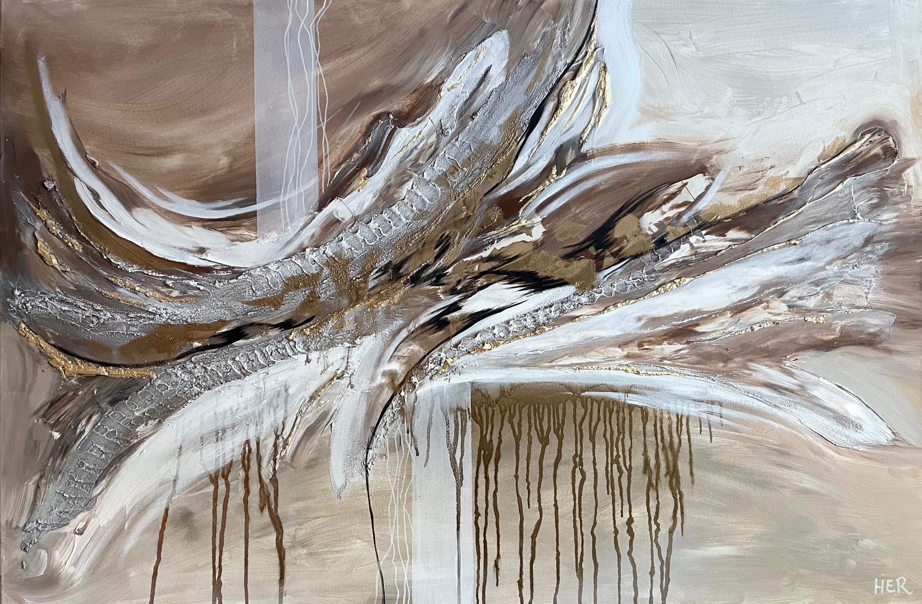 "Sahara", 2025, 100x150x4cm, 680e